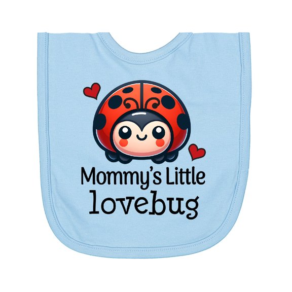 Inktastic Ladybug Mommys Little Lovebug Newborn Bib