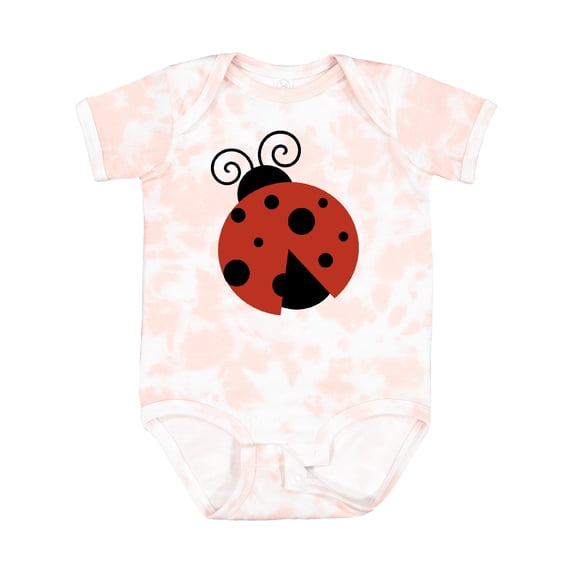 Inktastic Ladybug, Red Ladybug, Cute Ladybug, Ladybird Girls Baby Bodysuit