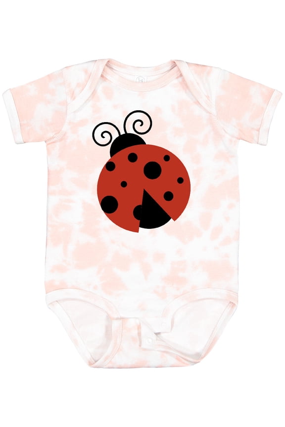 Inktastic Ladybug, Red Ladybug, Cute Ladybug, Ladybird Girls Baby Bodysuit