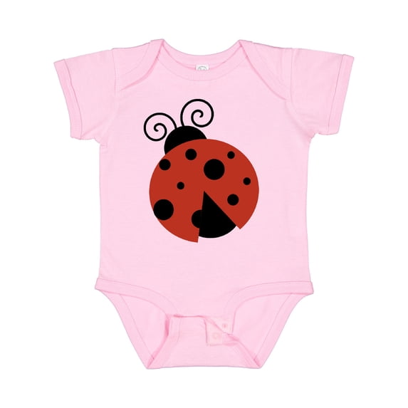 Inktastic Ladybug, Red Ladybug, Cute Ladybug, Ladybird Girls Baby Bodysuit