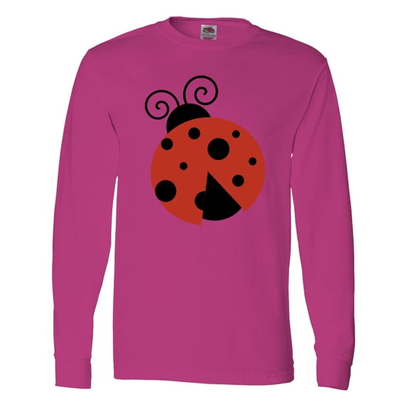 Inktastic Ladybug, Red Ladybug, Cute Ladybug, Ladybird Long Sleeve T-Shirt
