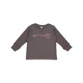 thumbnail image 1 of Inktastic Ladybug Trail Girls Long Sleeve Toddler T-Shirt, 1 of 5