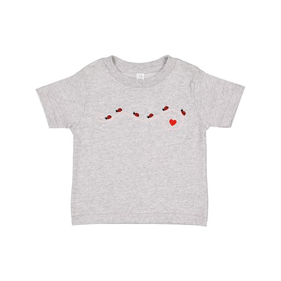 Inktastic Ladybug Trail Girls Toddler T-Shirt