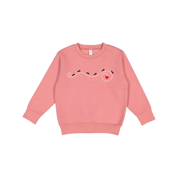 Inktastic Ladybug Trail Toddler Sweatshirt