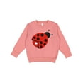 thumbnail image 1 of Inktastic Ladybug with a White Heart Toddler Sweatshirt, 1 of 4