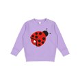 thumbnail image 1 of Inktastic Ladybug with a White Heart Toddler Sweatshirt, 1 of 4