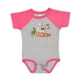 thumbnail image 1 of Inktastic Ladybugs and Bunny Rabbit with Carrot Boys Baby Bodysuit, 1 of 5