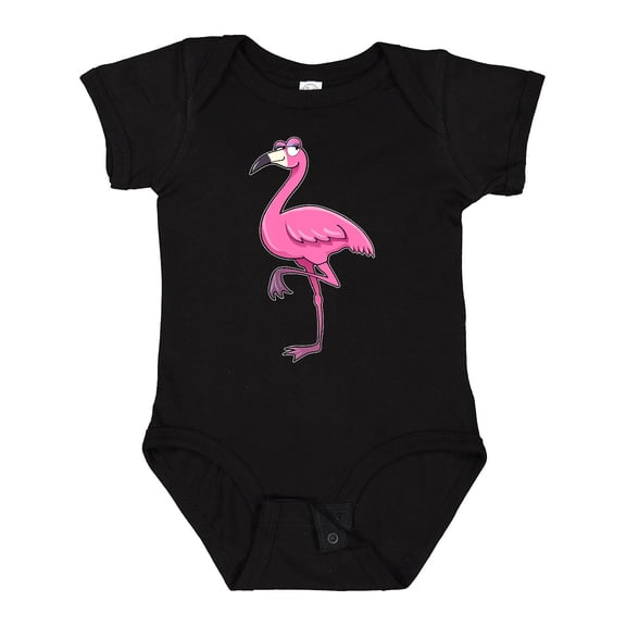 Inktastic Ladylike Flamingo Boys or Girls Baby Bodysuit