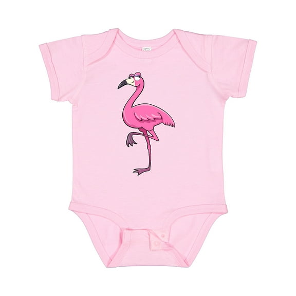 Inktastic Ladylike Flamingo Boys or Girls Baby Bodysuit
