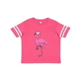 thumbnail image 1 of Inktastic Ladylike Flamingo Boys or Girls Toddler T-Shirt, 1 of 5