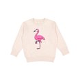 thumbnail image 1 of Inktastic Ladylike Flamingo Toddler Sweatshirt, 1 of 4