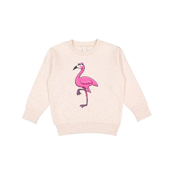 Inktastic Ladylike Flamingo Toddler Sweatshirt