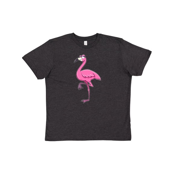 Inktastic Ladylike Flamingo Youth T-Shirt