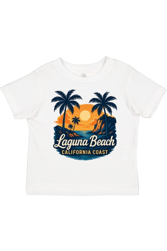 Laguna Beach California Boys or Girls Toddler T-Shirt