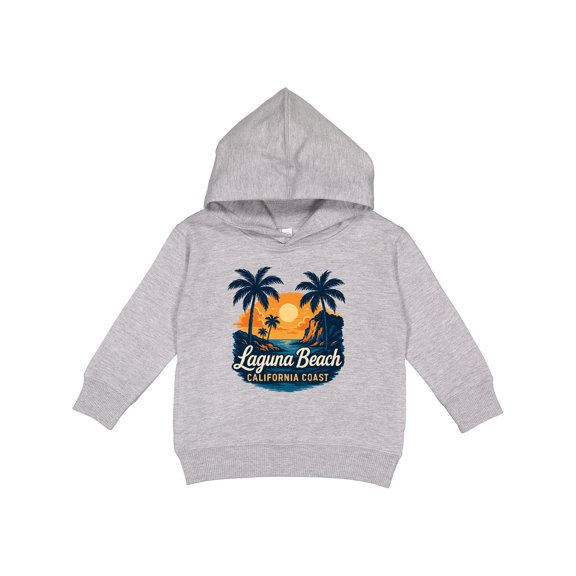 Inktastic Laguna Beach California Coast Sunset Toddler Hoodie