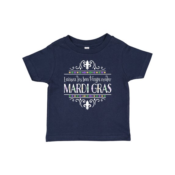 Inktastic Laissez Les Bon Temps Rouler Mardi Gras Boys or Girls Baby T-Shirt