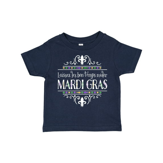 Inktastic Laissez Les Bon Temps Rouler Mardi Gras Boys or Girls Toddler T-Shirt