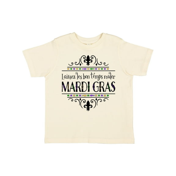 Inktastic Laissez Les Bon Temps Rouler Mardi Gras Boys or Girls Toddler T-Shirt