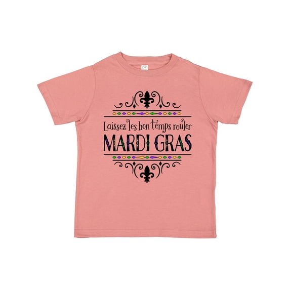 Inktastic Laissez Les Bon Temps Rouler Mardi Gras Boys or Girls Toddler T-Shirt