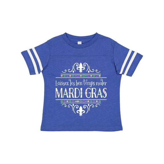 Inktastic Laissez Les Bon Temps Rouler Mardi Gras Boys or Girls Toddler T-Shirt
