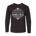 thumbnail image 1 of Inktastic Laissez Les Bon Temps Rouler Mardi Gras Long Sleeve Youth T-Shirt, 1 of 5