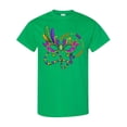 thumbnail image 1 of Inktastic Laissez Les Bon Temps Rouler Mardi Gras Mask T-Shirt, 1 of 5