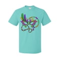 thumbnail image 1 of Inktastic Laissez Les Bon Temps Rouler Mardi Gras Mask T-Shirt, 1 of 5