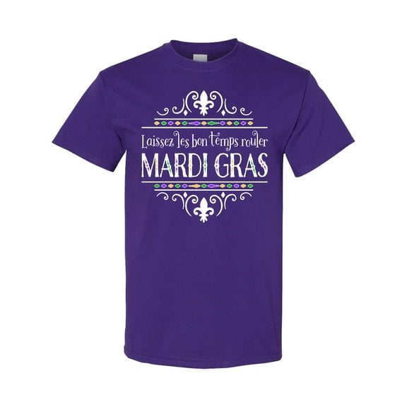 Inktastic Laissez Les Bon Temps Rouler Mardi Gras T-Shirt