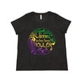 thumbnail image 1 of Inktastic Laissez Les Bon Temps Rouler Mardi Gras Women's Plus Size T-Shirt, 1 of 5