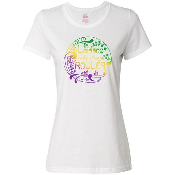 Inktastic Laissez Les Bon Temps Rouler- Mardi Gras Women's T-Shirt