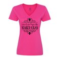 thumbnail image 1 of Inktastic Laissez Les Bon Temps Rouler Mardi Gras Women's V-Neck T-Shirt, 1 of 5