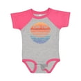thumbnail image 1 of Inktastic Lake Erie Distressed Retro Sunset Boys or Girls Baby Bodysuit, 1 of 5