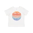 thumbnail image 1 of Inktastic Lake Erie Distressed Retro Sunset Boys or Girls Baby T-Shirt, 1 of 5