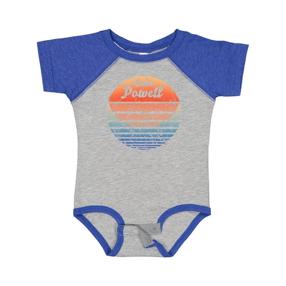 Inktastic Lake Powell Distressed Retro Sunset Boys or Girls Baby Bodysuit