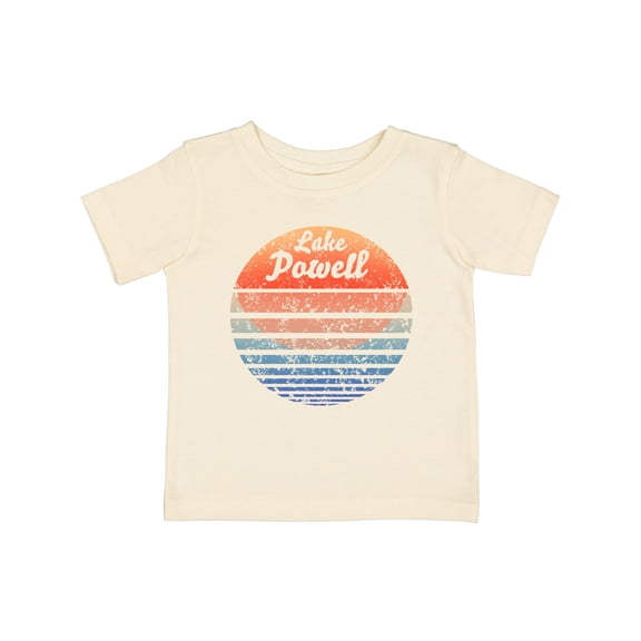 Inktastic Lake Powell Distressed Retro Sunset Boys or Girls Baby T-Shirt