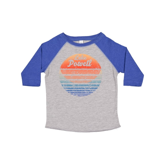 Inktastic Lake Powell Distressed Retro Sunset Boys or Girls Toddler T-Shirt