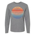 thumbnail image 1 of Inktastic Lake Powell Distressed Retro Sunset Long Sleeve T-Shirt, 1 of 5