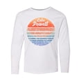 thumbnail image 1 of Inktastic Lake Powell Distressed Retro Sunset Long Sleeve Youth T-Shirt, 1 of 5