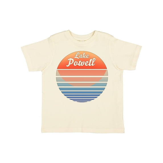 Inktastic Lake Powell Retro Sunset Boys or Girls Toddler T-Shirt