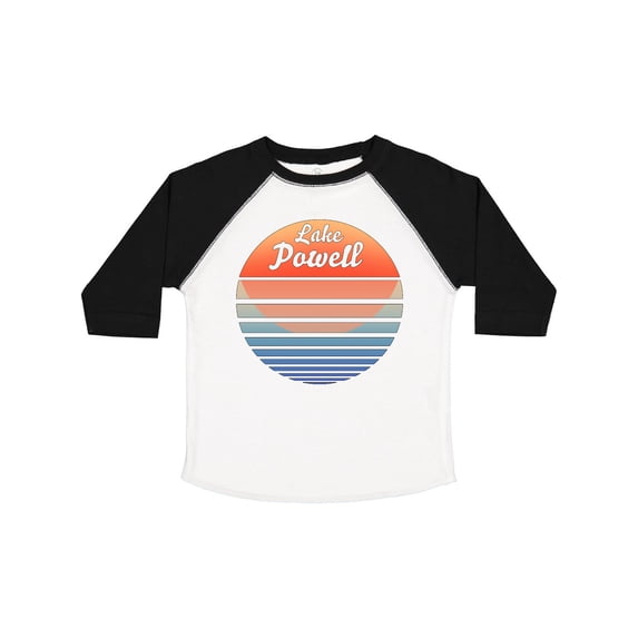 Inktastic Lake Powell Retro Sunset Boys or Girls Toddler T-Shirt