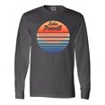 thumbnail image 1 of Inktastic Lake Powell Retro Sunset Long Sleeve T-Shirt, 1 of 5