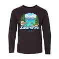 thumbnail image 1 of Inktastic Lake Tahoe Scenic View USA Long Sleeve Youth T-Shirt, 1 of 5