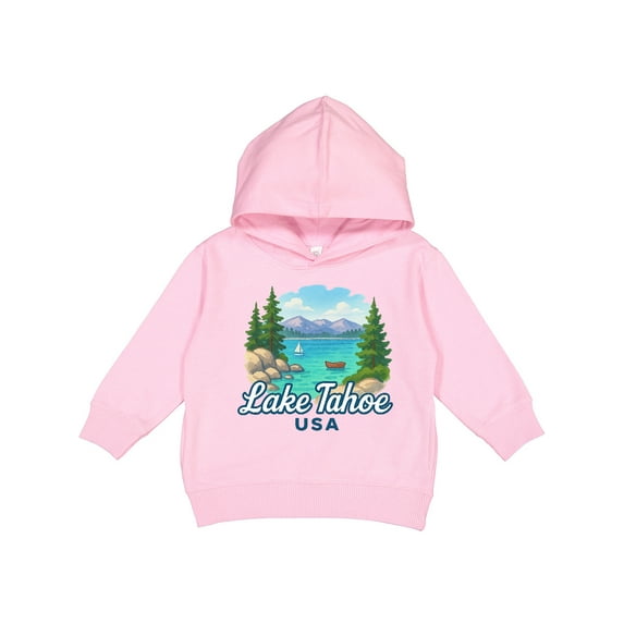 Inktastic Lake Tahoe Scenic View USA Toddler Hoodie
