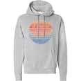 thumbnail image 1 of Inktastic Lake of the Ozarks Distressed Retro Sunset Adult Hoodie Sweatshirt, 1 of 4