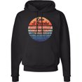 thumbnail image 1 of Inktastic Lake of the Ozarks Distressed Retro Sunset Adult Hoodie Sweatshirt, 1 of 4