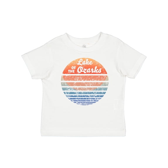 Inktastic Lake of the Ozarks Distressed Retro Sunset Boys or Girls Baby T-Shirt