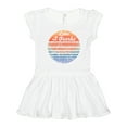 thumbnail image 1 of Inktastic Lake of the Ozarks Distressed Retro Sunset Girls Toddler Dress, 1 of 5