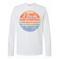 thumbnail image 1 of Inktastic Lake of the Ozarks Distressed Retro Sunset Long Sleeve T-Shirt, 1 of 5