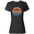 thumbnail image 1 of Inktastic Lake of the Ozarks Distressed Retro Sunset Women's T-Shirt, 1 of 5