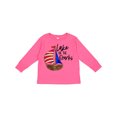 thumbnail image 1 of Inktastic Lake of the Ozarks Sailboat Boys or Girls Long Sleeve Toddler T-Shirt, 1 of 5